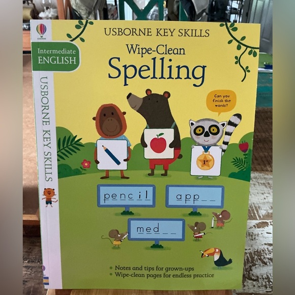 USBORNE 4 Intermediate Key Skills Write on, wipe off books, Brand New! - Picture 10 of 11